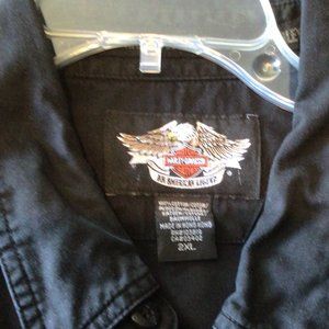HARLEY DAVIDSON BUTTON DOWN SHIRT